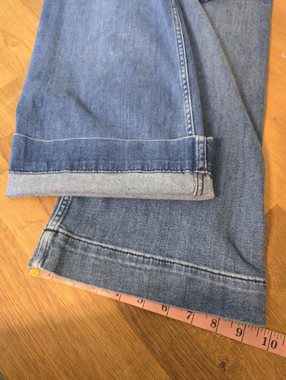 Maeve The Colette Crop High-Rise Wide-Leg Jean 26 Anthropologie Denim - Picture 12 of 12